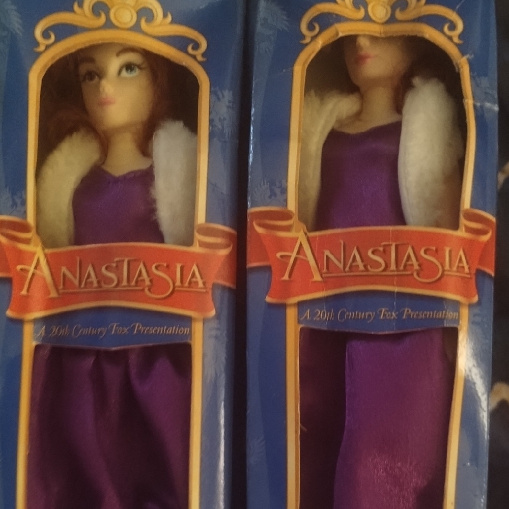 Anastasia Doll in Purple Dress